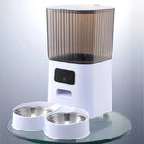 5L Smart Pet Feeder with Camera & Voice Recorder for Cats & Dogs