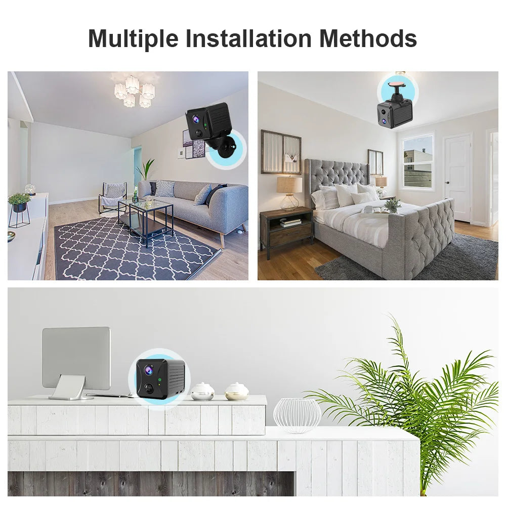 5MP Indoor 4G/WiFi Camera – Wireless AI Home Security