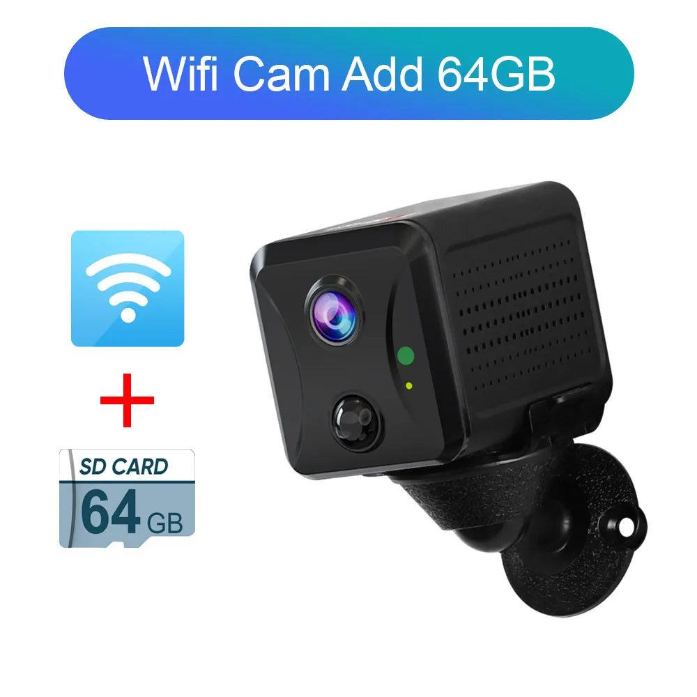 5MP Indoor 4G/WiFi Camera – Wireless AI Home Security